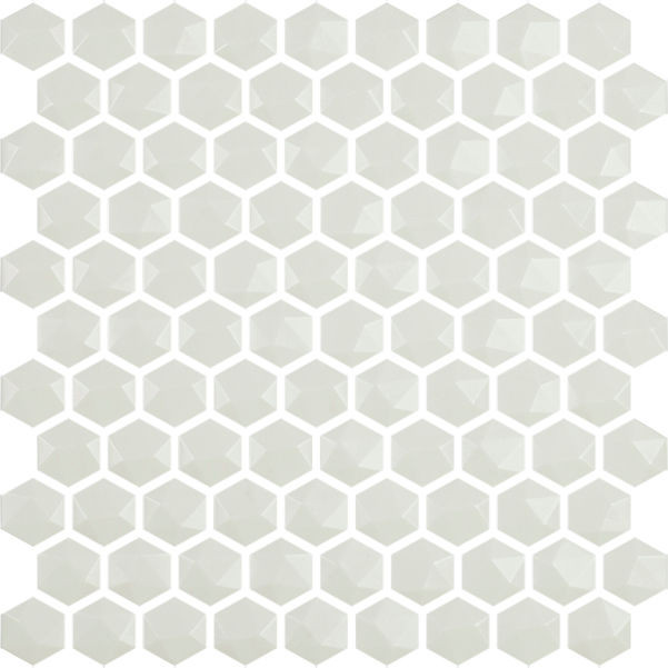 backsplash mosaic tiles Edna Hexagon Vanilla Matte 12" x 12" HEX904D Centura Hexagon Mosaic Tiles | Floors & Baths Pro's