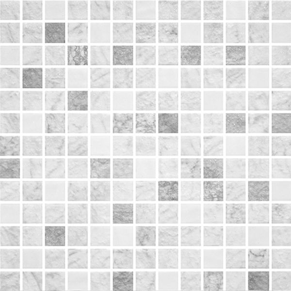 backsplash mosaic tiles Essence Matte Carrara Grey 12" x 12" (6.24 sqft/box) ESS2002692 Centura Square Mosaic Tiles | Floors & Baths Pro's