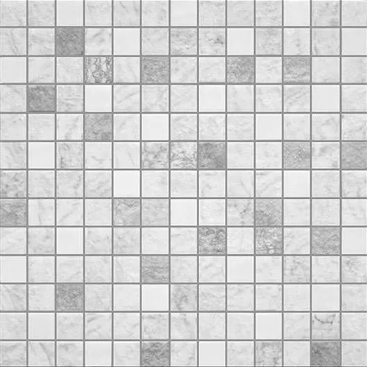 Essence Matte Carrara Grey 12" x 12" (6.24 sqft/box) ESS2002692 Centura Square Mosaic Tiles