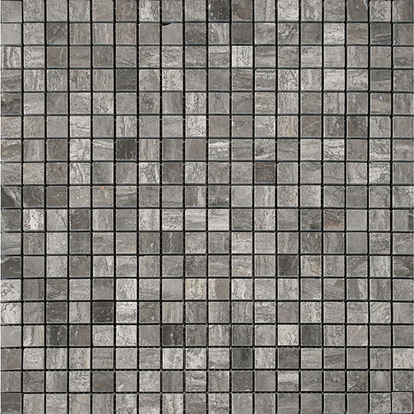 Terra Marble Metalicus Square Polished 12" x 12" MESQ Centura Square Mosaic Tiles | Floors & Baths Pro's