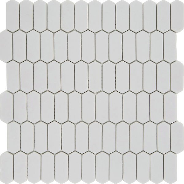 backsplash mosaic tiles Pan Dan Salt Matte 11" x 11" LOSSALT Centura Other Mosaic Tiles | Floors & Baths Pro's