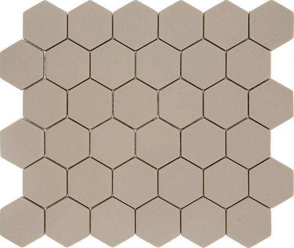 Pan Dan Juta Matte 11" x 12" ESJUTA48 Centura Hexagon Mosaic Tiles | Floors & Baths Pro's