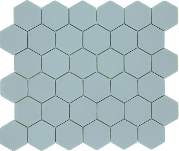 backsplash mosaic tiles Pan Dan Carta Matte 11" x 12" ESCARTA48 Centura Hexagon Mosaic Tiles | Floors & Baths Pro's