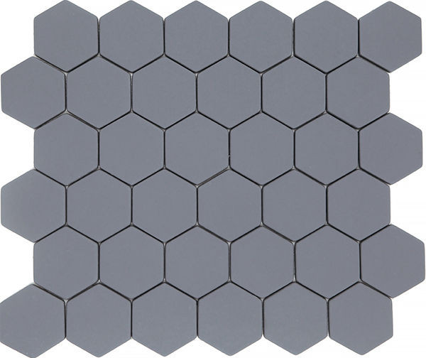 backsplash mosaic tiles Pan Dan Avio Matte 11" x 12" ESAVIO48 Centura Hexagon Mosaic Tiles | Floors & Baths Pro's