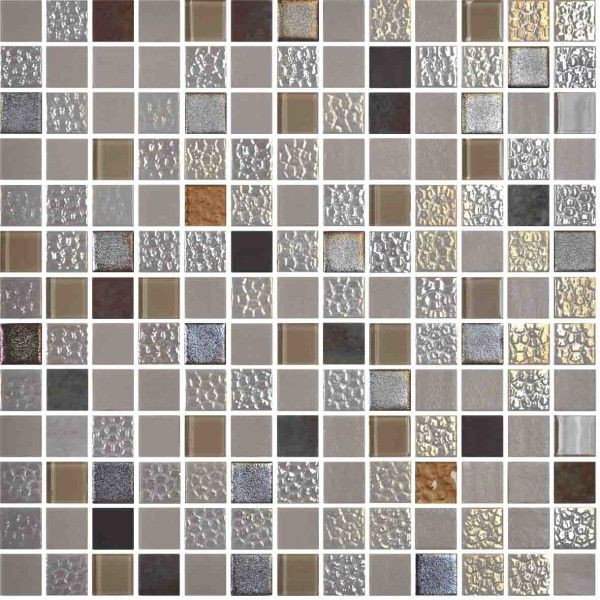 Mystic Glass Sainai 13" x 13" MY2002365 Centura Square Mosaic Tiles | Floors & Baths Pro's