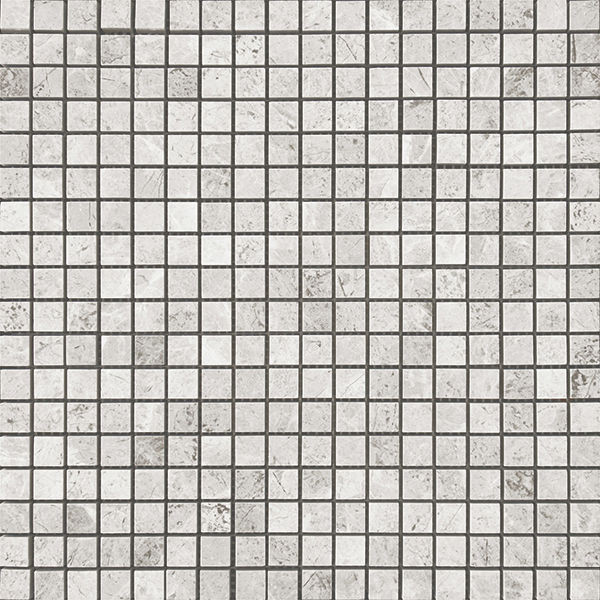 Terra Marble Thundra Grey Square Polished 12" x 12" TUGRSQ Centura Square Mosaic Tiles | Floors & Baths Pro's