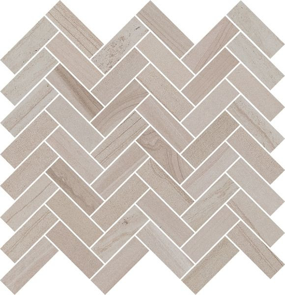 Sequence Drift Matte 12" x 12" 34938M13HER Centura Rectangle Mosaic Tiles | Floors & Baths Pro's