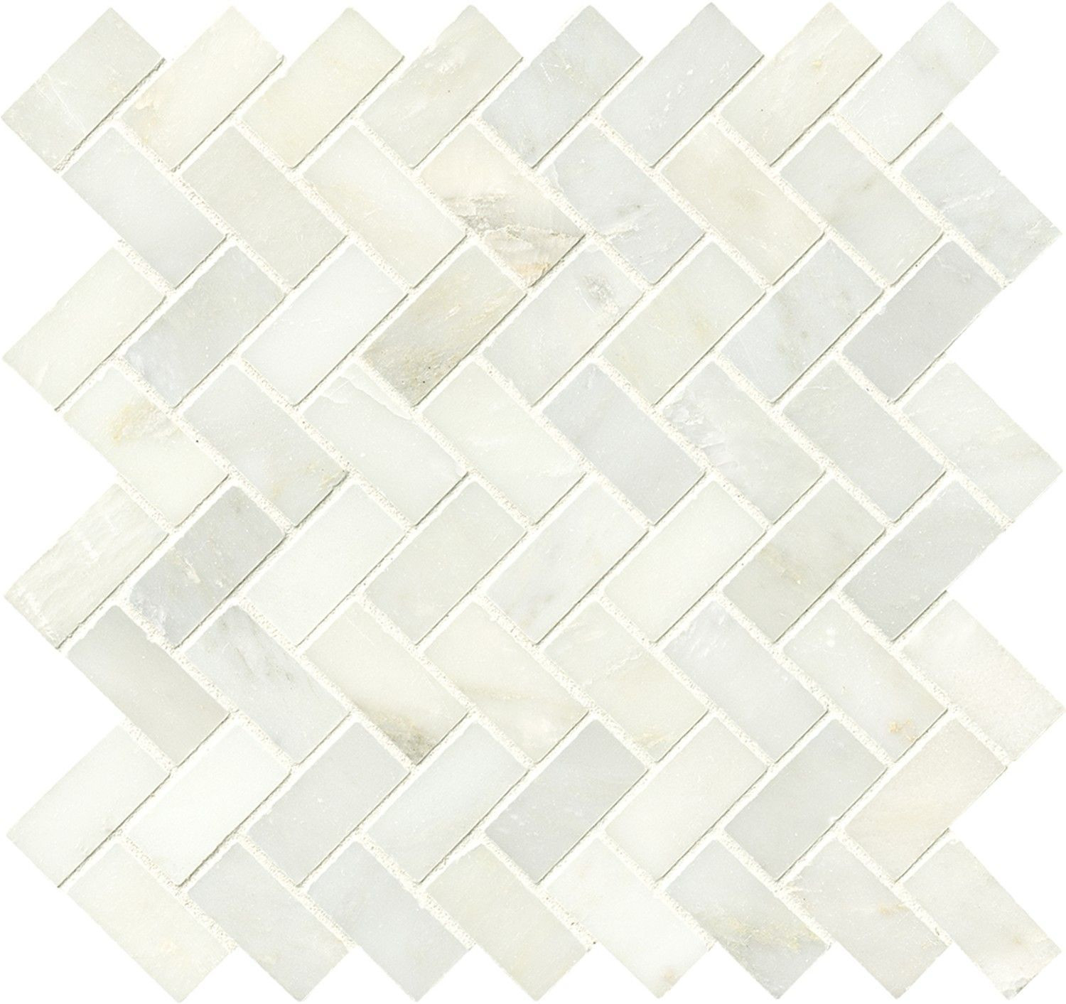 backsplash mosaic tiles Greecian White-Cool Polished 11-1/2" x 11-1/2" SMOT-GRE-HBP MSI Surfaces Rectangle Mosaic Tiles | Floors & Baths Pro's