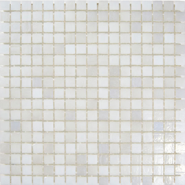 backsplash mosaic tiles Symphony Ancien Ice Mist Glossy 12" x 12" SYANICEMIST Centura Square Mosaic Tiles | Floors & Baths Pro's