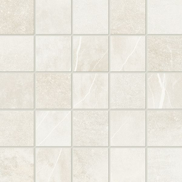 backsplash mosaic tiles Uniquestone Natural Silk 12" x 12" (10 sqft/box) UN01771N Centura Square Mosaic Tiles | Floors & Baths Pro's