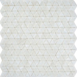 backsplash mosaic tiles Symphony Trigonal Porcelain Glossy 12" x 12" SYTRPORC Centura Square Mosaic Tiles | Floors & Baths Pro's