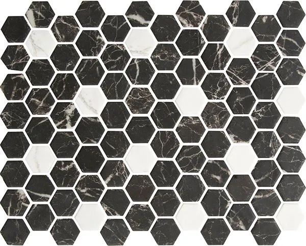 Geo Pattern Hex Pattern 1 Matte 10" x 12"