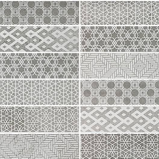 backsplash mosaic tiles Seamless Grey Polished 12" x 12" SMM829PE03 Centura Square Mosaic Tiles | Floors & Baths Pro's