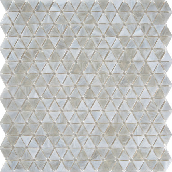 Symphony Trigonal Barren Glossy 12" x 12" SYTRBARREN Centura Square Mosaic Tiles | Floors & Baths Pro's