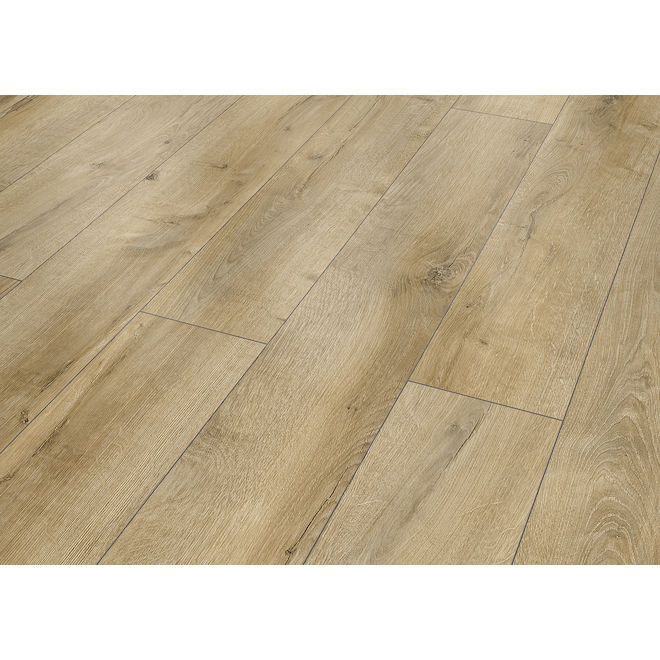 laminate Mono Serra Aqua Protect 24H Medieval Oak Brown 52349 Beige Laminate Flooring | Floors & Baths Pro's