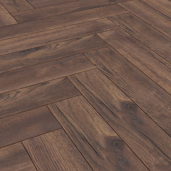 herringbone laminate Herringbone Calais Click Lock 54224766 Brown Laminate Flooring | Floors & Baths Pro's