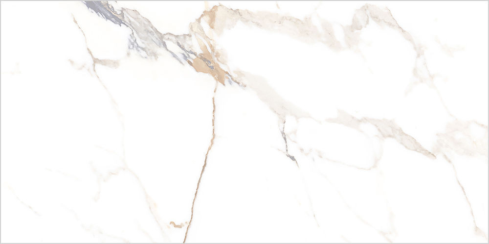 floor tiles Polaris White Natural 12" x 24" (UPOLARI16BV ) Marble Look Floor Tiles | Floors & Baths Pro's