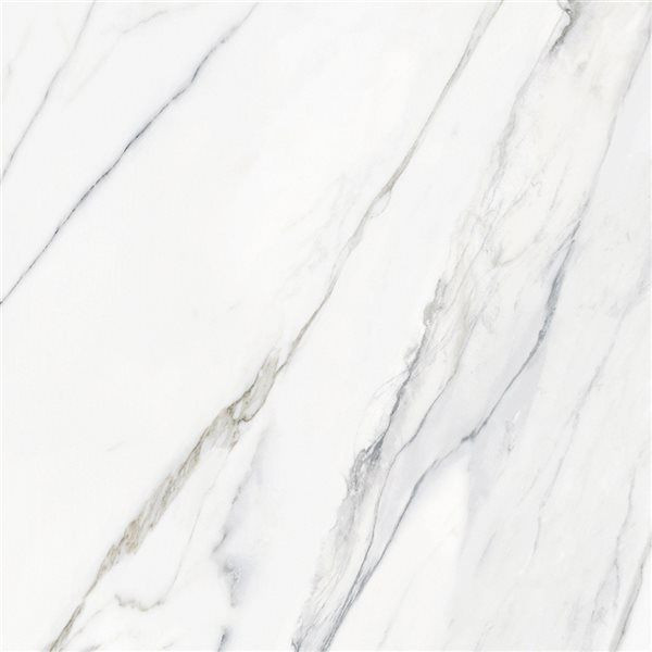 Calacatta Infinity Glossy 24" x 24" (LG-600 ) Marble Look Floor Tiles | Floors & Baths Pro's