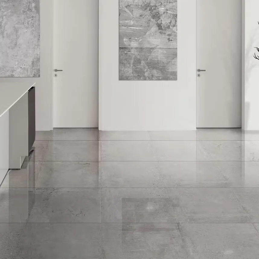 Stone Cement Grey Matte 24" x 48" (564456060N ) Concrete Look Floor Tiles