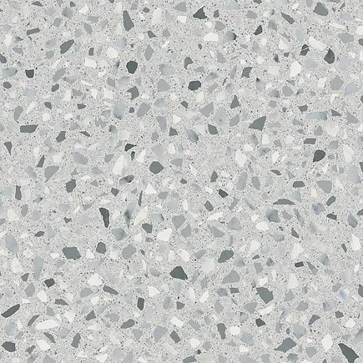 Cement Mix Flake Light Grey Matte 24" x 24"