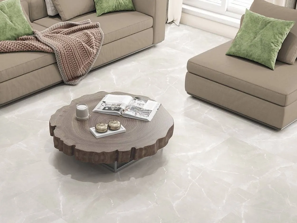 Rodum Perla Natural 24" x 24" (ROPE24 ) Stone Look Floor Tiles