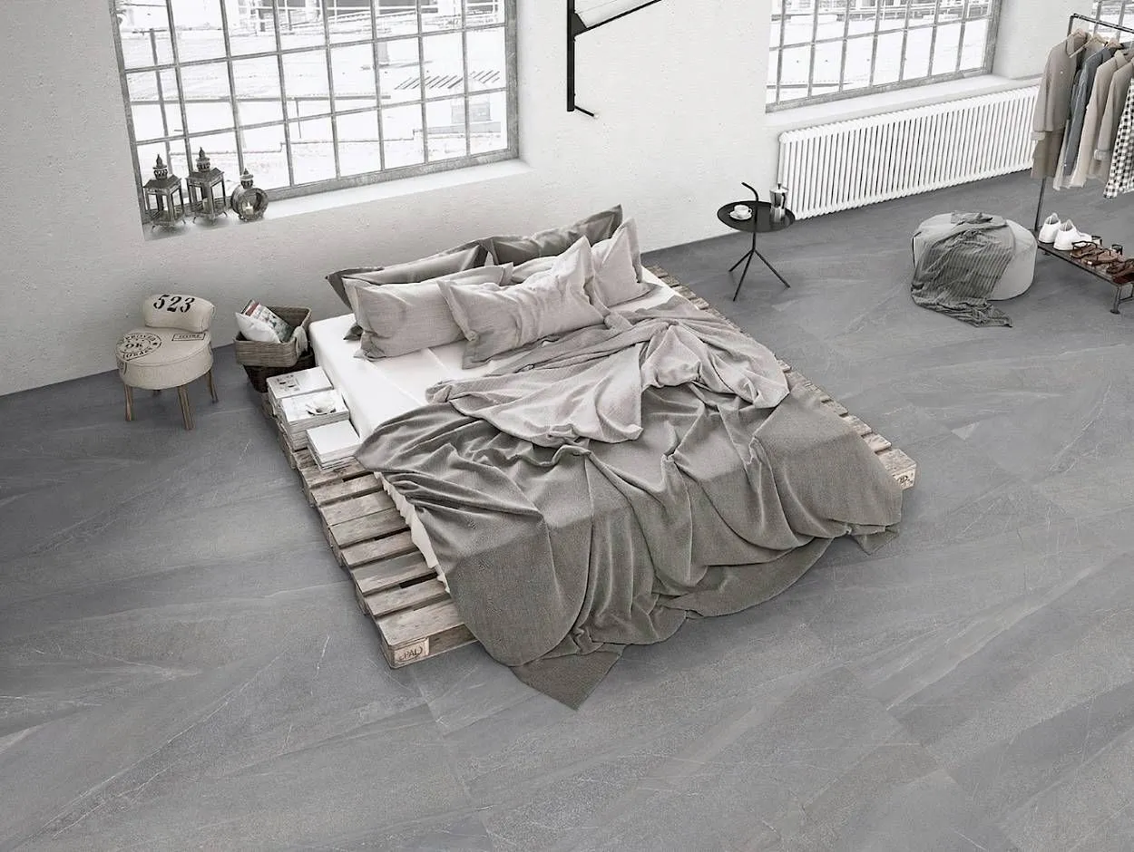 York Fumo Matte 24" x 24" (YRK30076R ) Stone Look Floor Tiles