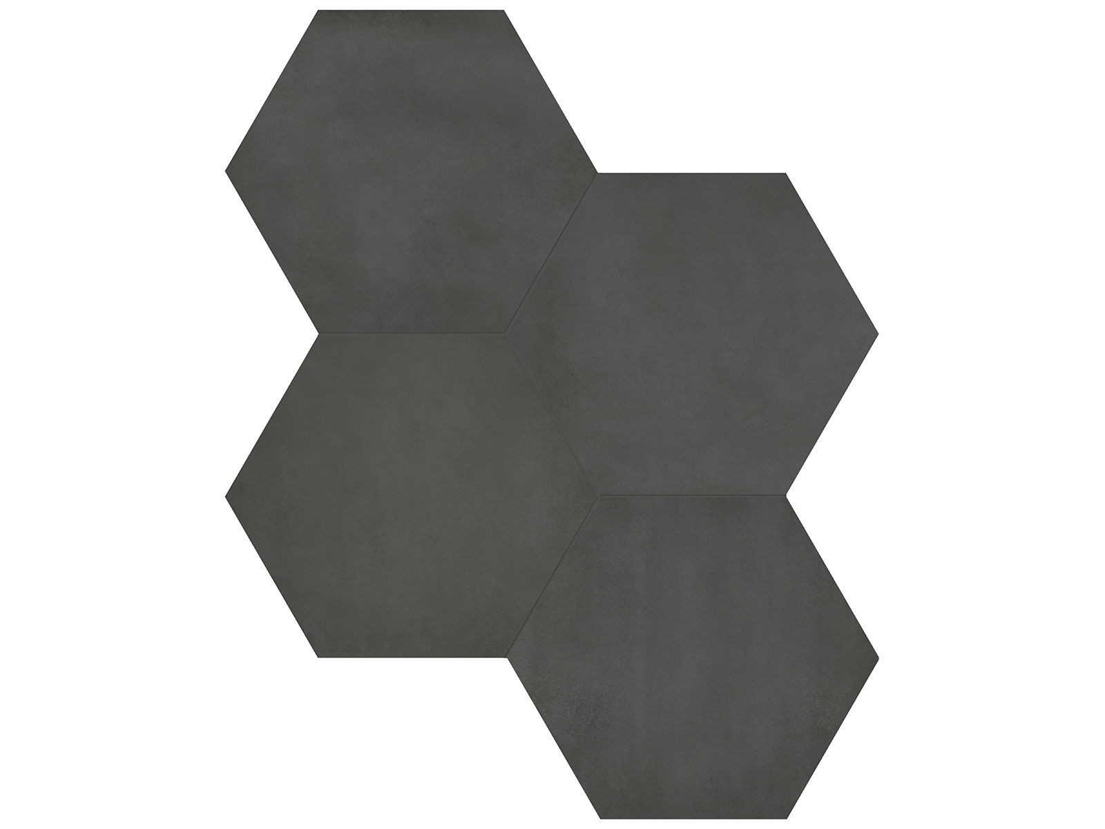 Form Graphite Matte 7" x 7-3/4" (4500-0744-0 ) Concrete Look Floor Tiles | Floors & Baths Pro's