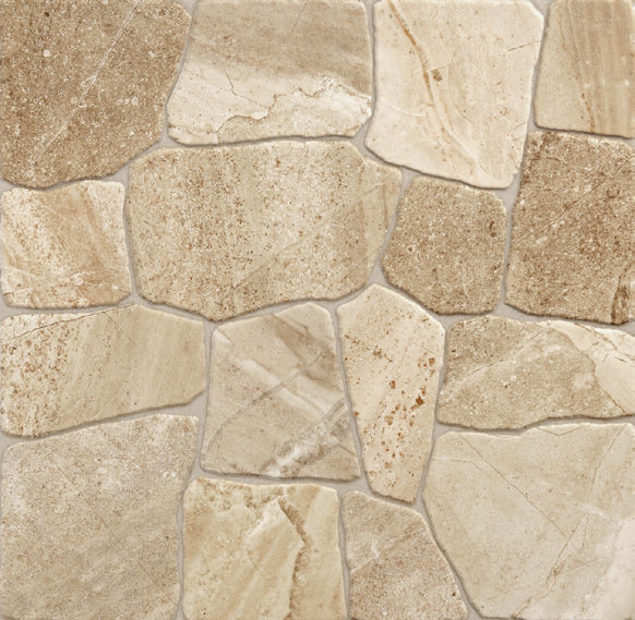 floor tiles Collage Alpine Sand Matte 17" x 17" (BA-590 ) Stone Look Floor Tiles | Floors & Baths Pro's