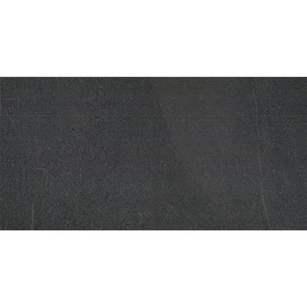 floor tiles Evolution Nero Matte 12" x 24" (HH-255 ) Stone Look Floor Tiles | Floors & Baths Pro's