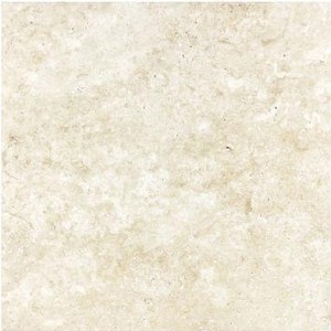 Ivory Travertine Brushed 16" x 16" (5000-0099-0) Concrete Look Floor Tiles | Floors & Baths Pro's