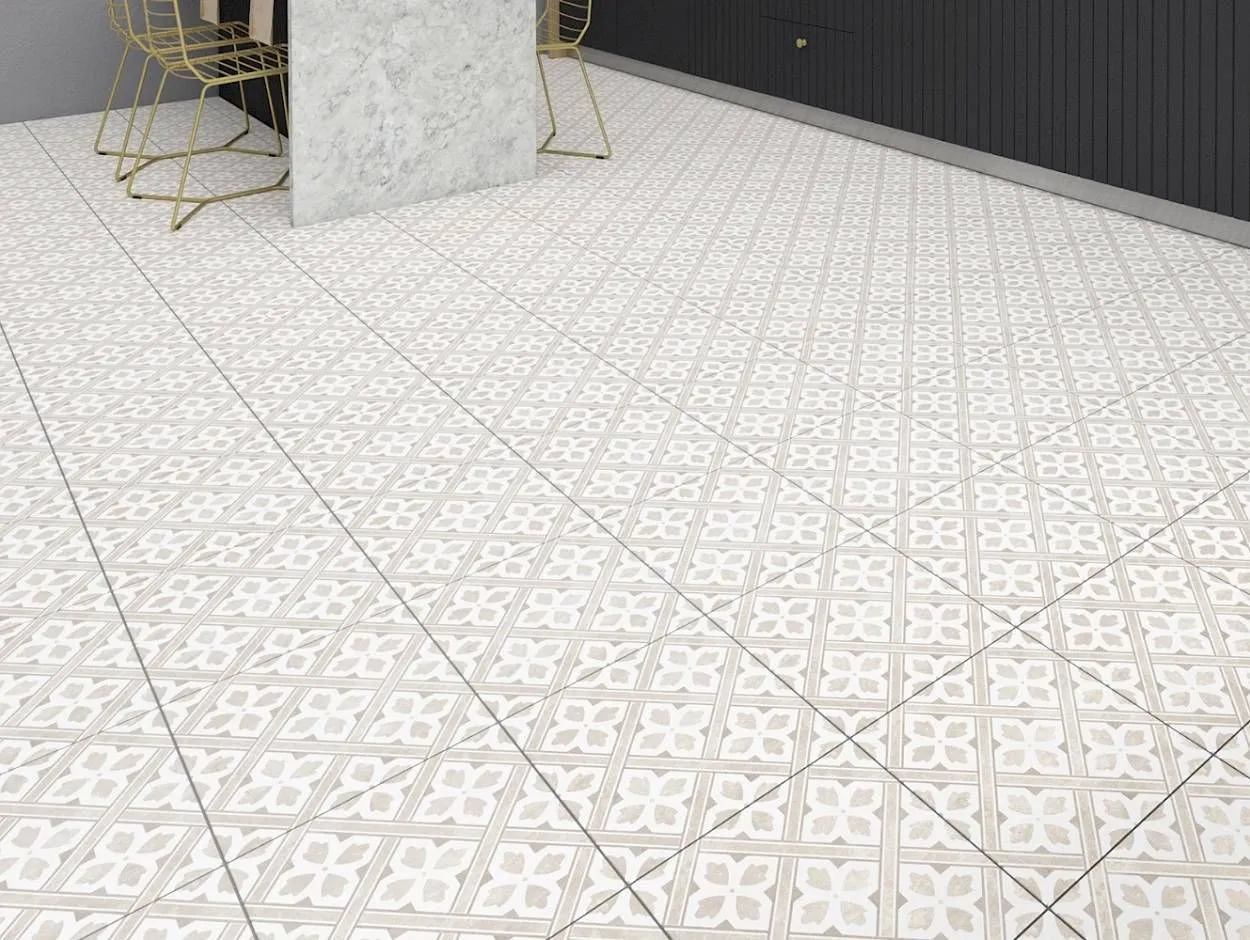 Newcastle Beige Matte 13" x 13" (NEBE13 ) Traditional Look Floor Tiles