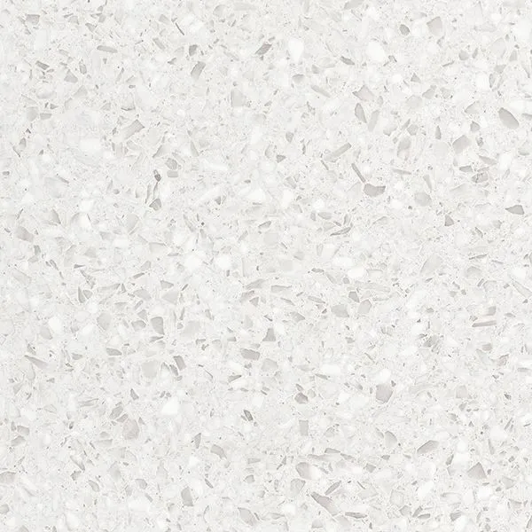 Marvel Gems Terrazzo White Matte 24" x 24" (ATW3 ) Stone Look Floor Tiles