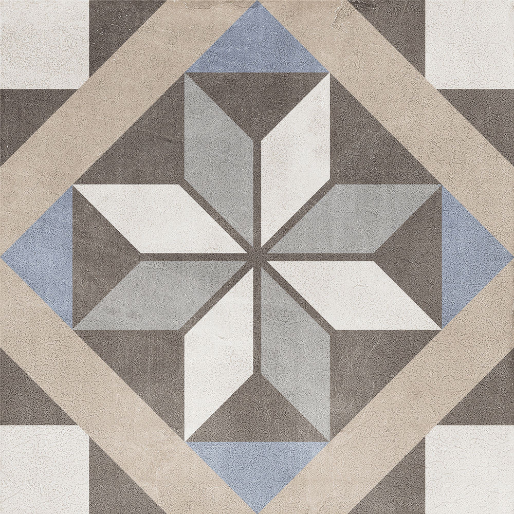 floor tiles Patchwork Classic 04 Matte 8" x 8" (PACL04 ) Traditional Look Floor Tiles | Floors & Baths Pro's