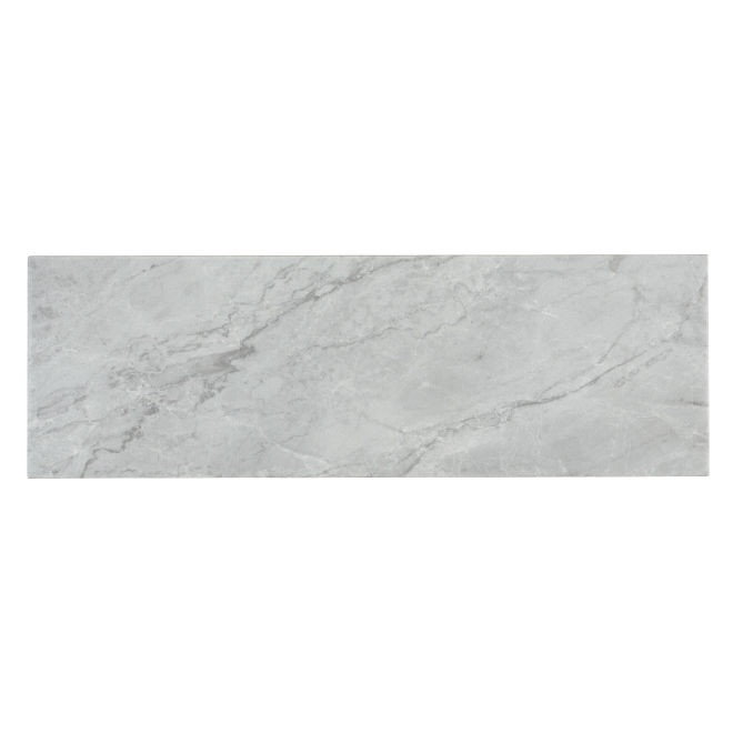 Orobico Silver Matte 4" x 12" (CC-120 ) Stone Look Floor Tiles | Floors & Baths Pro's