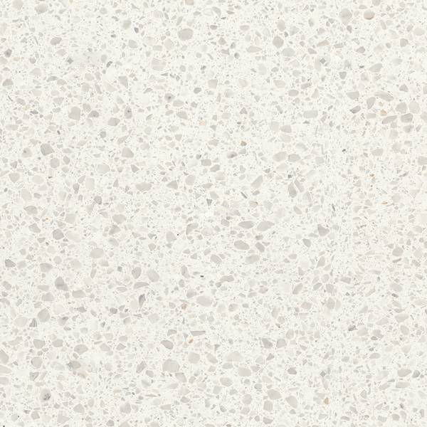 floor tiles Flake White Medium Matte 24" x 24" (FLMEWH24M ) Terrazzo Look Floor Tiles | Floors & Baths Pro's