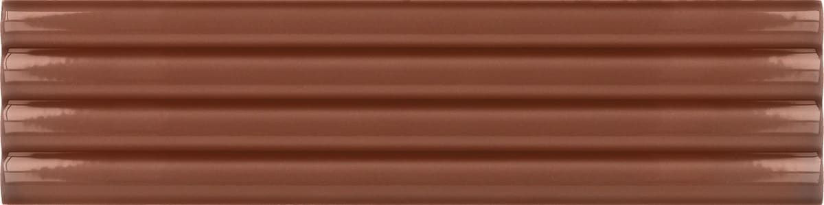 Costa Nova Onda Terra Glossy 2" x 8" (CON28495 ) 3D, Plain Wall Tile | Floors & Baths Pro's