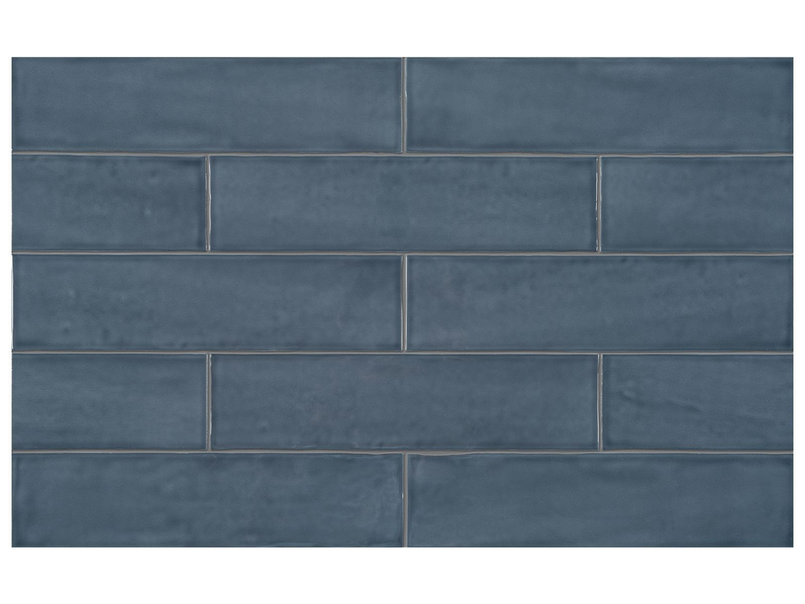 Anatolia Wall Tile Teramoda Ink Glossy 3" x 12" (4000-0253-0 ) Brick Wall Tile | Floors & Baths Pro's