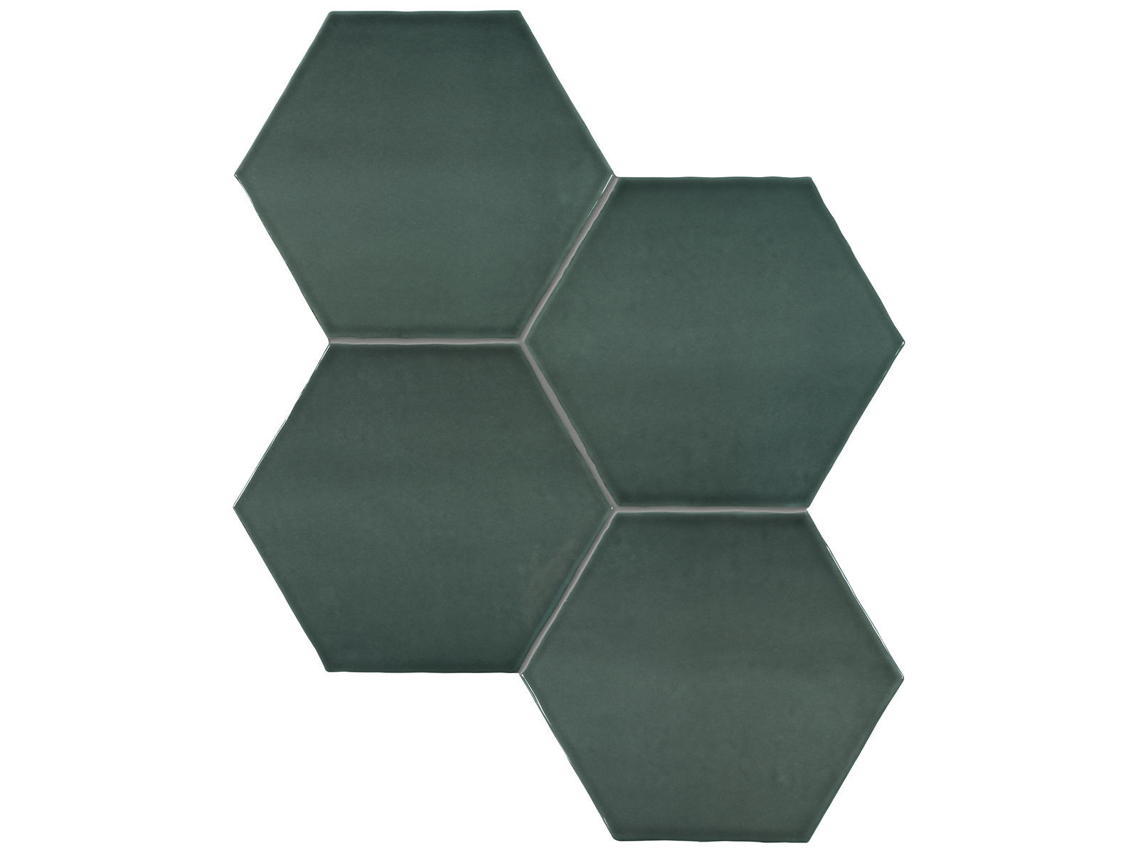 Anatolia Wall Tile Teramoda Emerald Glossy 6" x 6-3/4" (4000-0257-0 ) Traditional Wall Tile | Floors & Baths Pro's