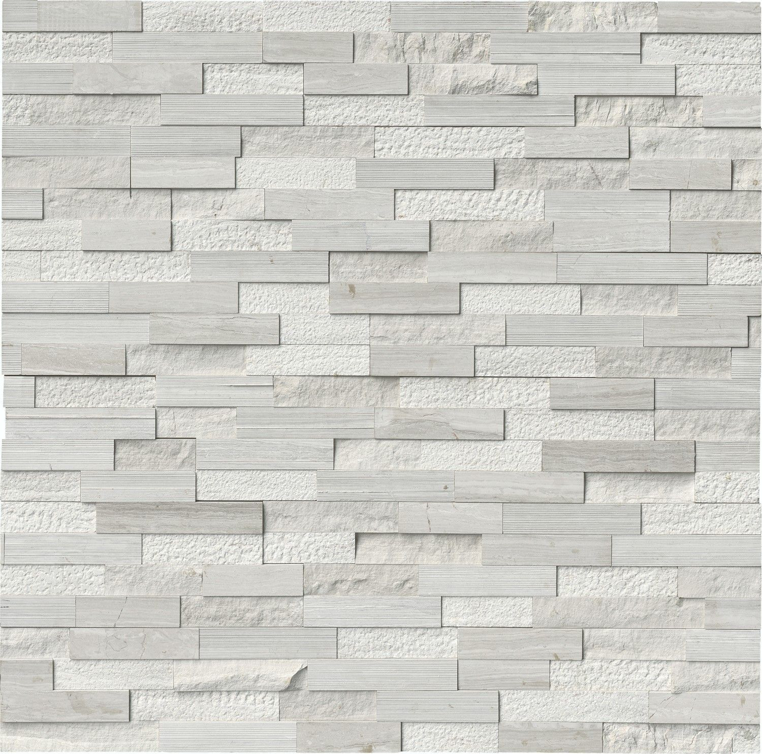 wall tiles White Oak White-Warm Multi Finish 6" x 24" (LPNLMWHIOAK624-MULTI ) Stone Wall Tile | Floors & Baths Pro's