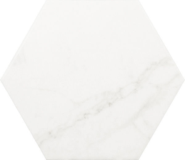 wall tiles Carrara Hexagon Matte 7" x 8" (CA23101N ) Marble Wall Tile | Floors & Baths Pro's