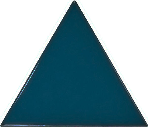 wall tiles Scale Triangolo Electric Blue Glossy 4-1/2" x 5" (TR23822 ) Subway Wall Tile | Floors & Baths Pro's