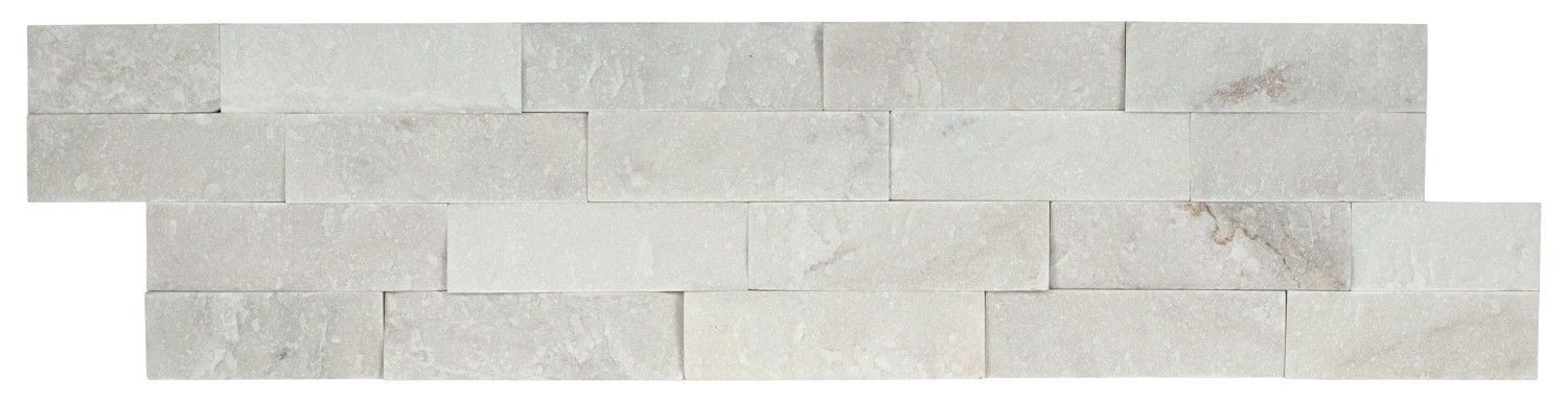 wall tiles Cosmic White-Cool Splitface 6" x 24" (LPNLMCOSWHI624 ) Stone Wall Tile | Floors & Baths Pro's