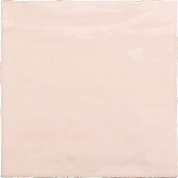 wall tiles La Riviera Rose Glossy 5" x 5" (LAR25853 ) Uniform Color Wall Tile | Floors & Baths Pro's