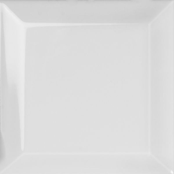 Mono Blanco Glossy 4" x 4" (ABS0299 ) Uniform Color Wall Tile | Floors & Baths Pro's