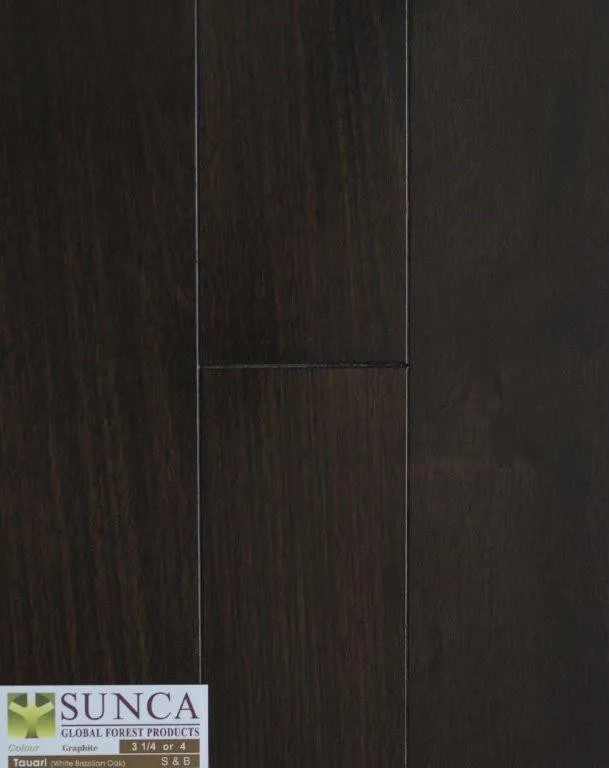 Graphite 3-1/4", 4" Solid Sunca Exotic Hardwood Flooring