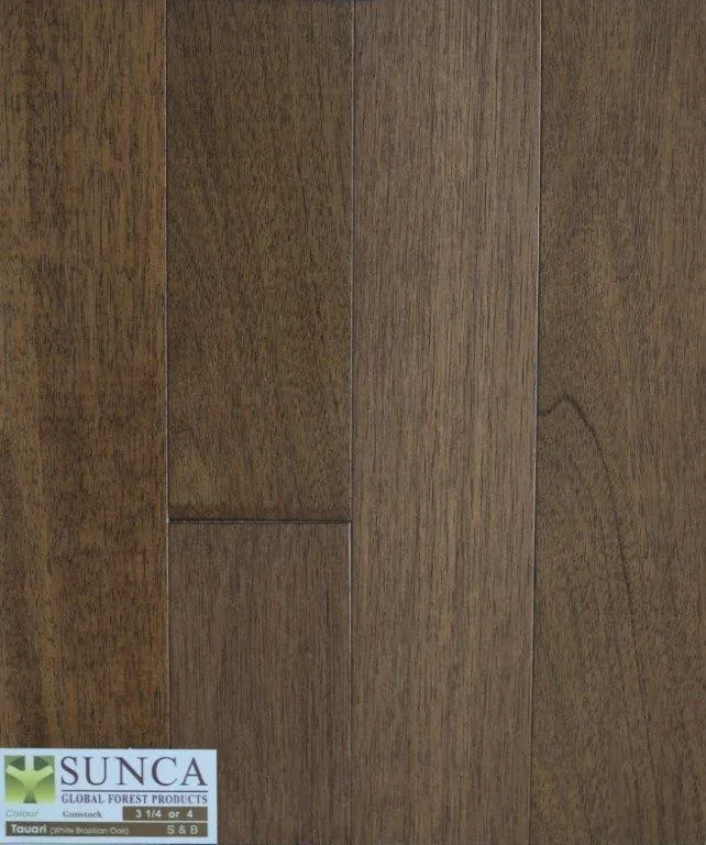 Gunstock 3-1/4", 4" Solid Sunca Exotic Hardwood Flooring