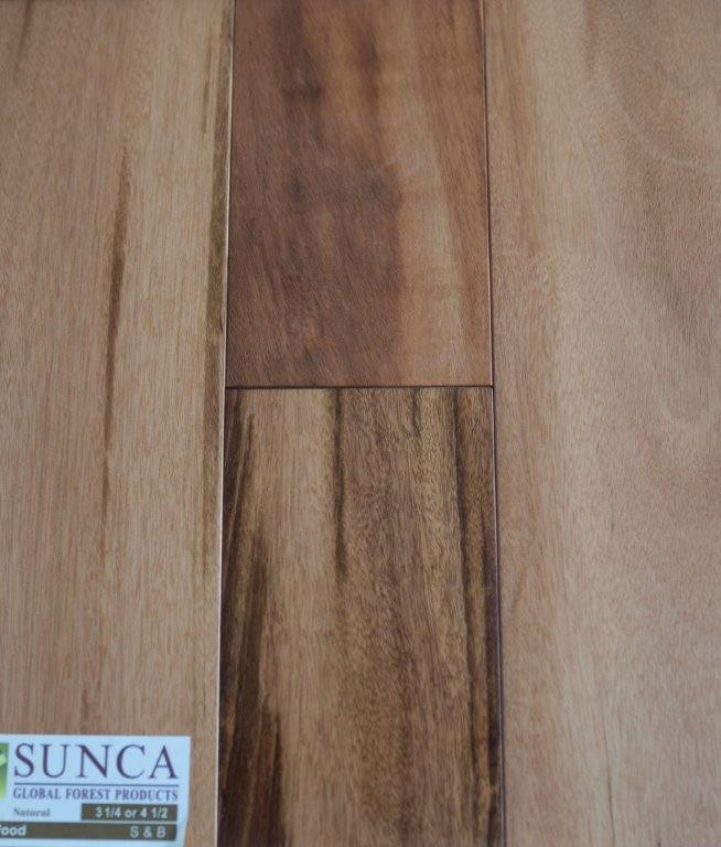 tigerwood hardwood flooring Tigerwood Natural 3-1/4", 4-1/2" Solid Sunca Exotic Hardwood Flooring | Floors & Baths Pro's