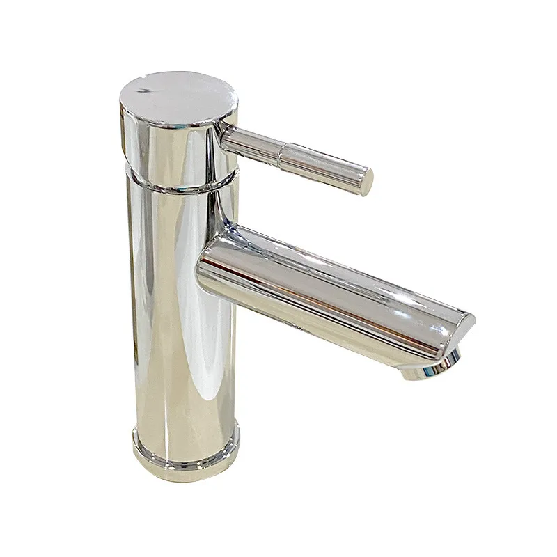 Single-Handle Round Lavatory Faucet