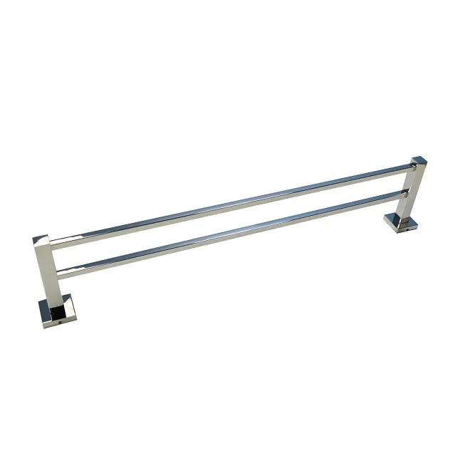 Double-Bar Square Towel Rack