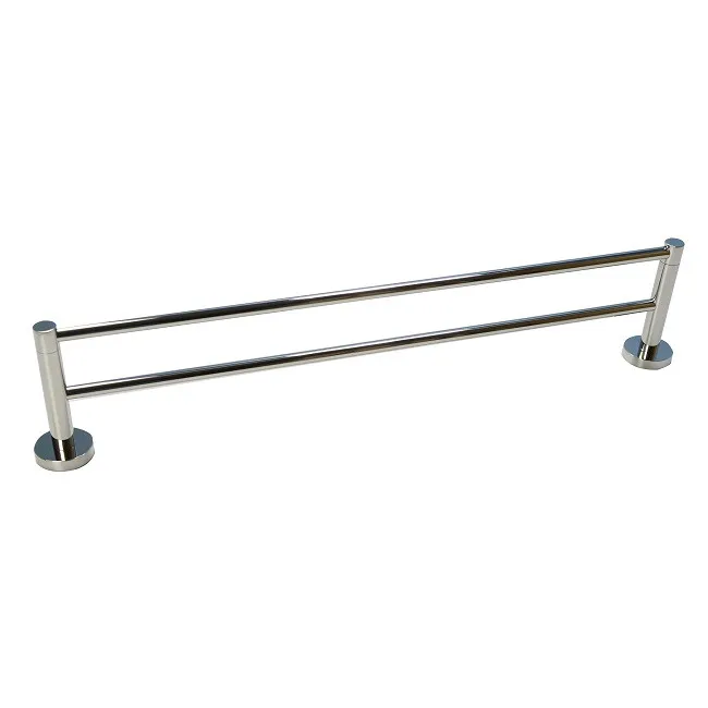 Double-Bar Round Towel Rack